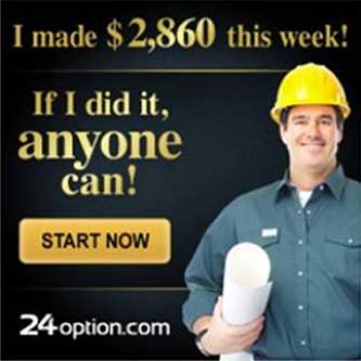 Binary options advertisement example 2