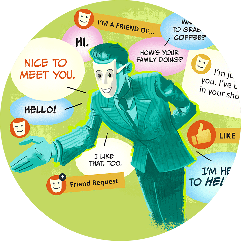 Fraudster’s Playbook step 2 illustration