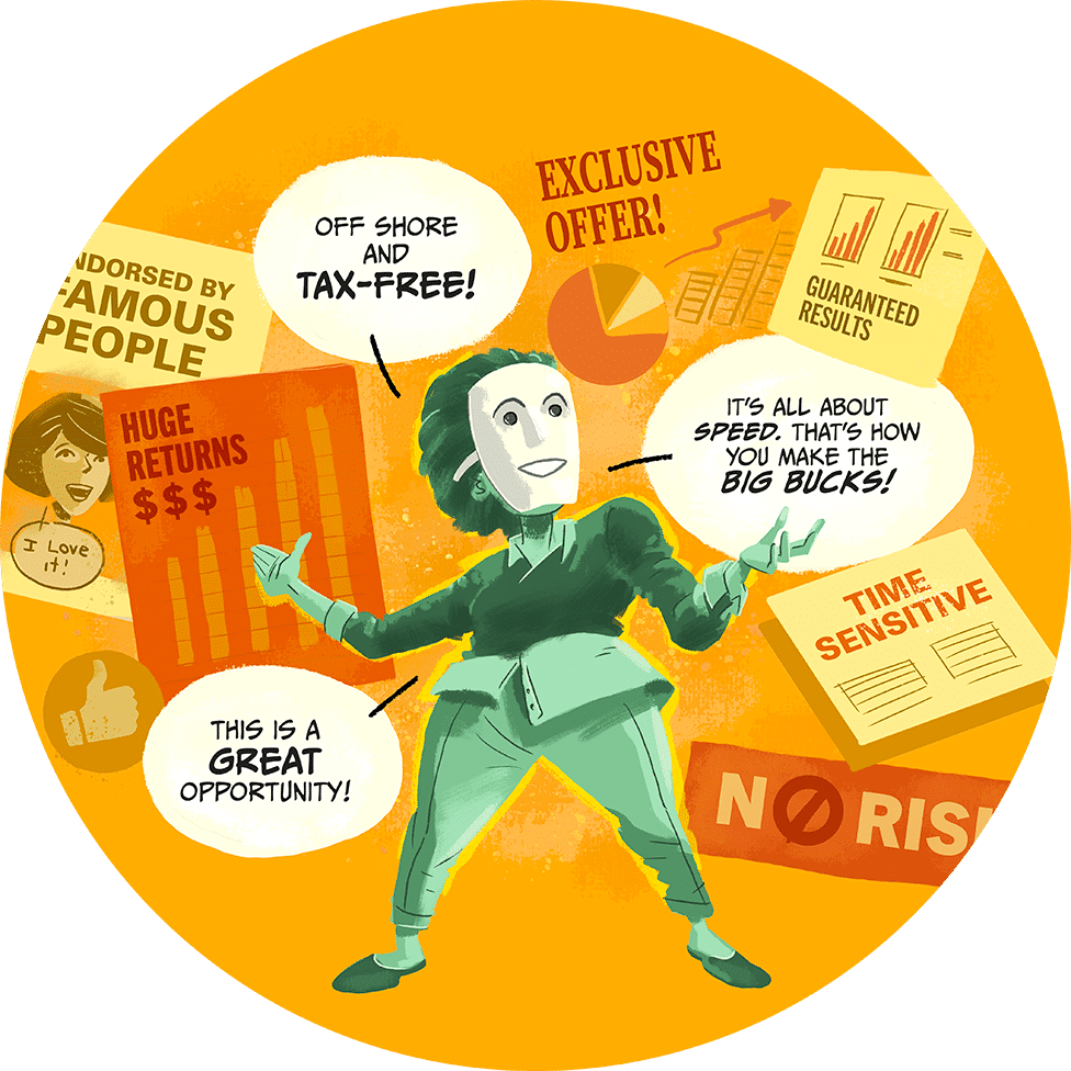 Fraudster’s Playbook step 4 illustration
